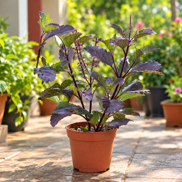 Krishna Tulsi (Holy Basil)