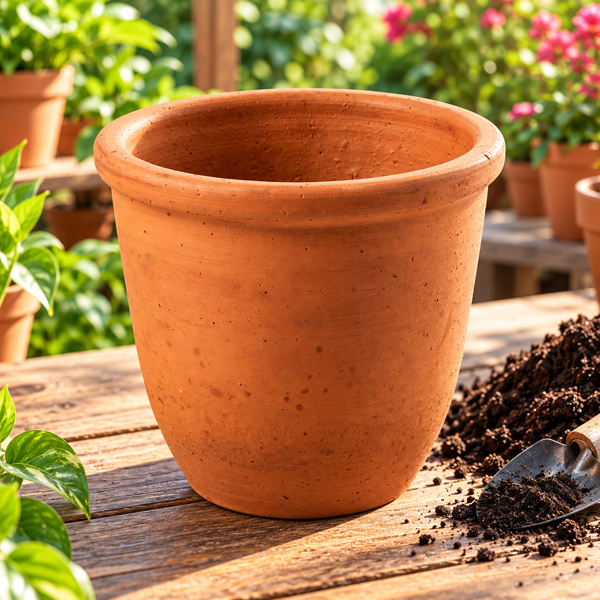 Terracotta Clay Pot 8 Inch