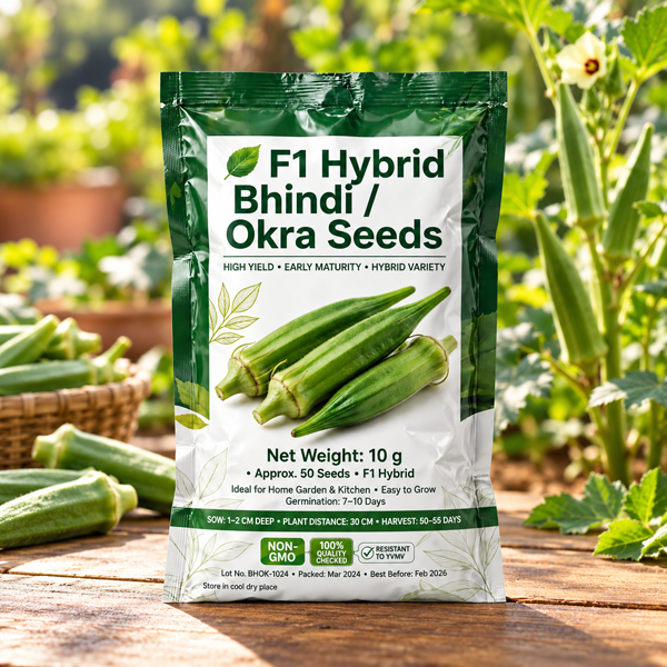 F1 Hybrid Bhindi / Okra Seeds